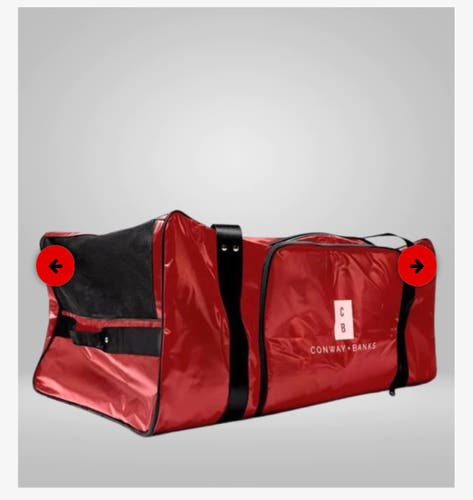 Conway & Banks player bag. Size M, color Red