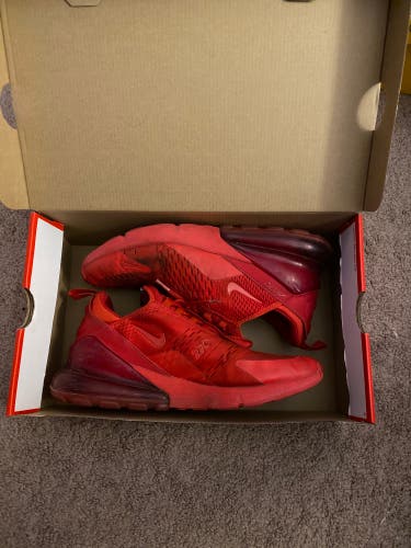 Nike Airmax 270 Red Size 8.5 Used