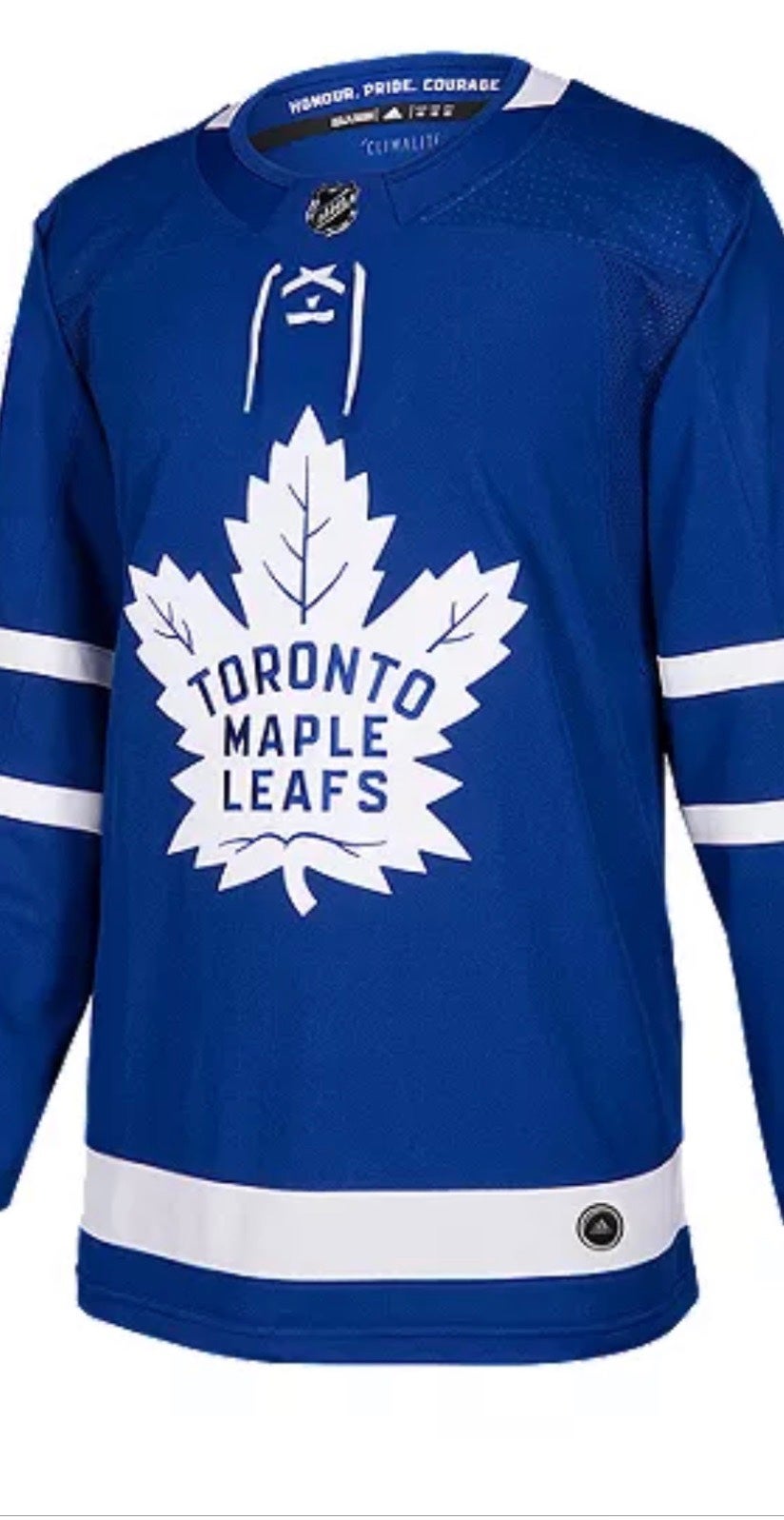 New White Size 52 (Large) Adidas Toronto Maple Leafs Tavares Authentic  Jersey