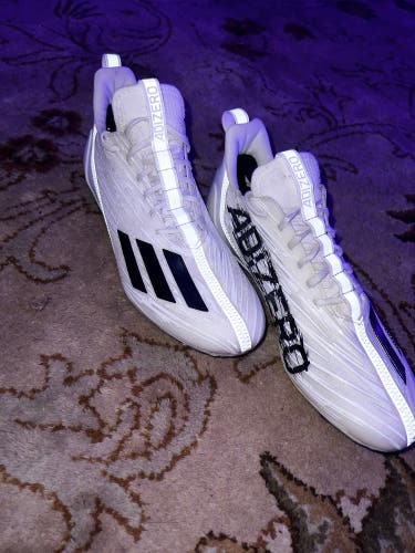 White Men's Size 12 (Women's 13) Low Top Adizero