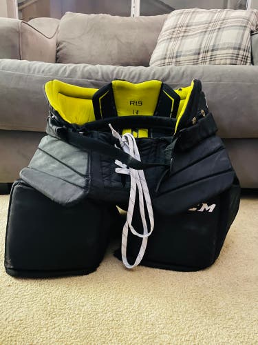 Used Large CCM  Premier R1.9 Hockey Goalie Pants