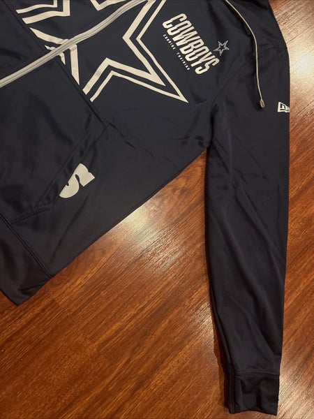 NWT new era dallas cowboys mens Medium full zip up hoodie NFL