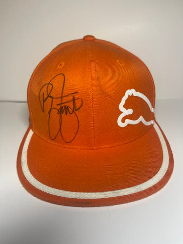 Signed By Rickie Fowler, Like New 7 1/4 Fitted Puma Hat