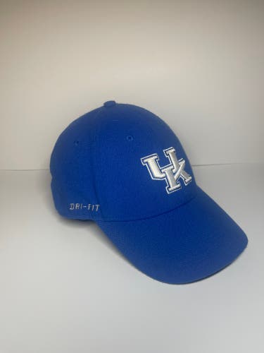 UK lightly Used Blue Nike Fitted Hat