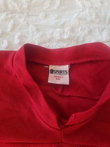 Red Used XXXL Jersey