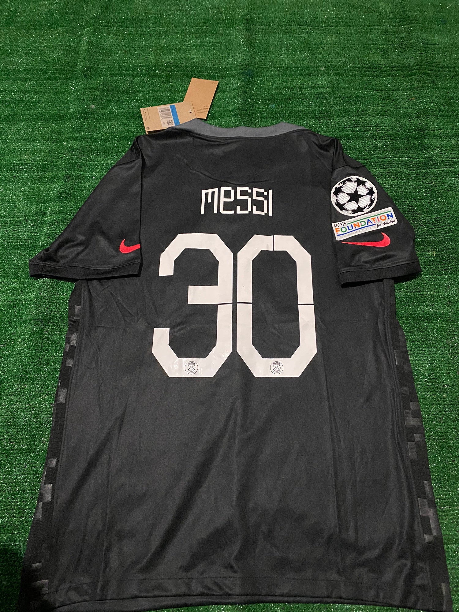 (Final Sale!) Retro 21/22 Paris Saint-Germain PSG 3rd Shirt #30 Lionel Messi