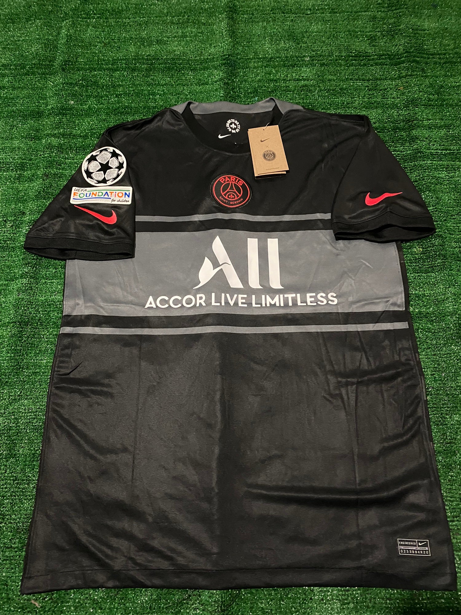 2021/2022 PSG UCL Away Jersey - Messi #30 - L