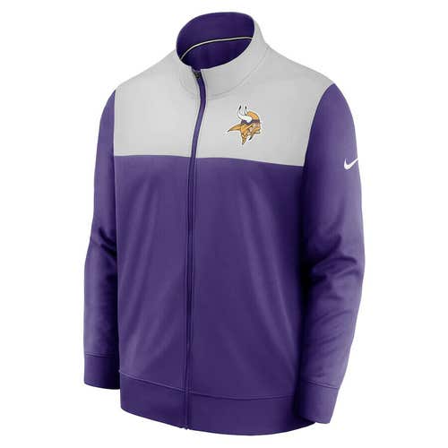NWT men’s size large nike Minnesota Vikings Coaches Sideline Jacket