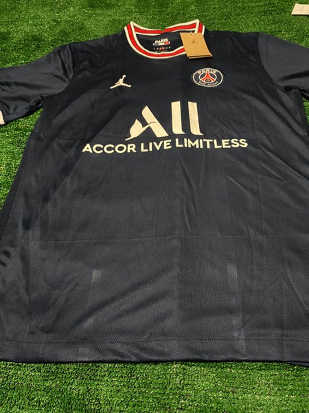 Nike Paris Saint-Germain Sergio Ramos Fourth Jersey + League 1 Patch 2 -  Soccer Wearhouse