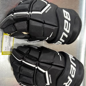 Bauer Used Black Senior 15" Gloves