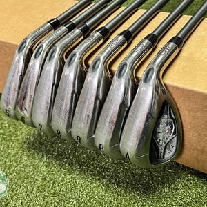Used Callaway Steelhead XR Irons 5-PW/AW Program 55g Senior Graphite Golf Set