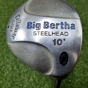 Callaway Big Bertha Steelhead Driver 10* / RH / Regular Graphite ~44.5" / jd7688