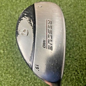 TaylorMade Rescue MID 3 Hybrid 19*  / RH / 65g Stiff Graphite ~40" / mm0704