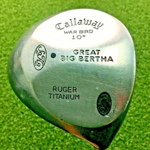 Callaway Great Big Bertha War Bird Driver 10* Regular Graphite NEW GRIP / mm6839