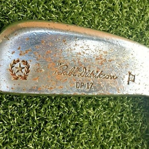 Golfsmith 10 DP17 Babe Didrikson Putter RH / ~32.5" Steel / Leather Grip /mm4414