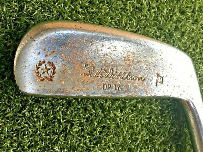 Golfsmith 10 DP17 Babe Didrikson Putter RH / ~32.5" Steel / Leather Grip /mm4414
