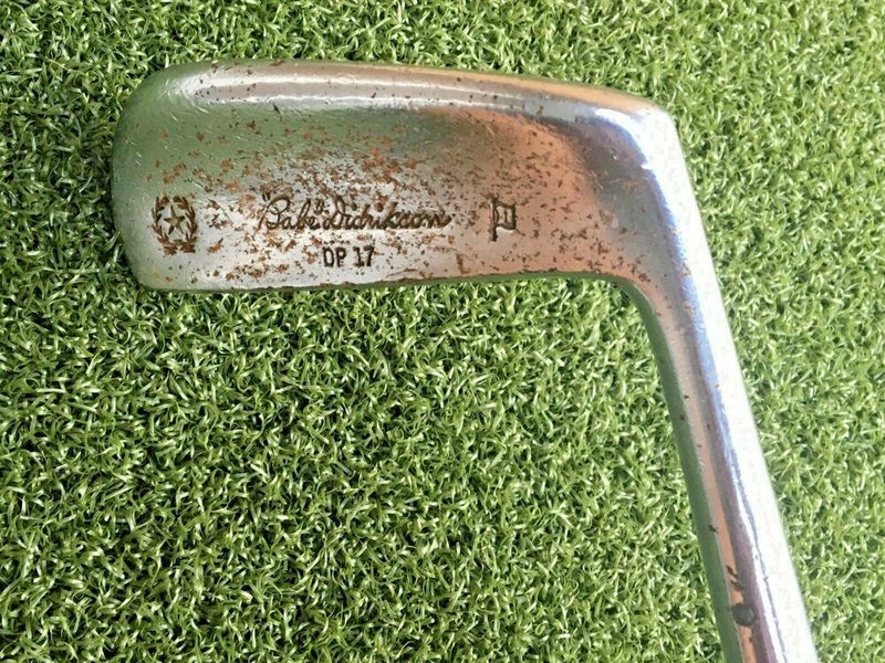 Golfsmith 10 DP17 Babe Didrikson Putter RH / ~32.5" Steel / Leather Grip /mm4414