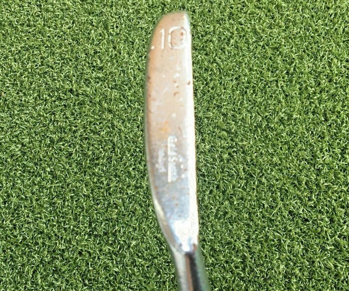 Golfsmith 10 DP17 Babe Didrikson Putter RH / ~32.5" Steel / Leather Grip /mm4414