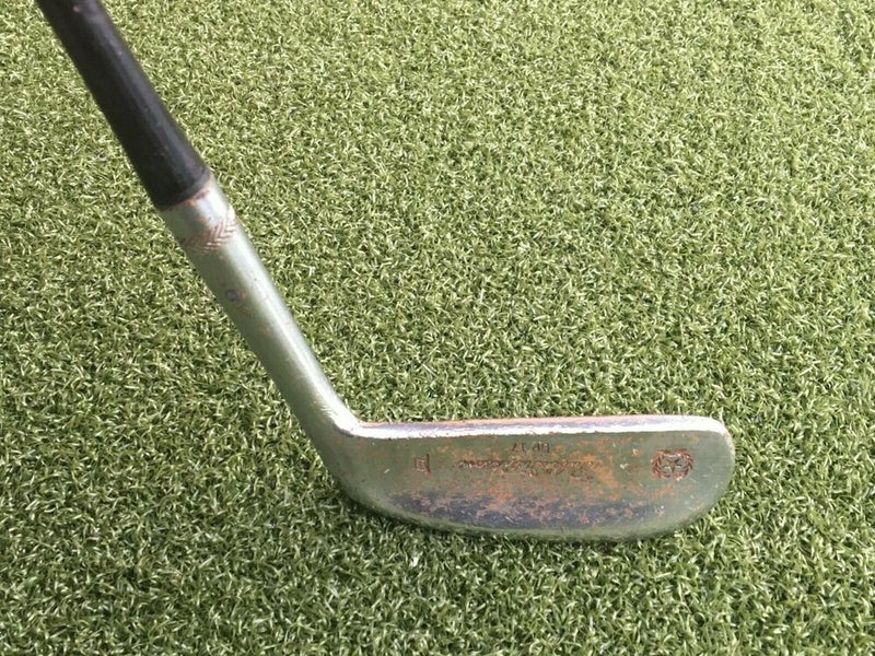 Golfsmith 10 DP17 Babe Didrikson Putter RH / ~32.5" Steel / Leather Grip /mm4414