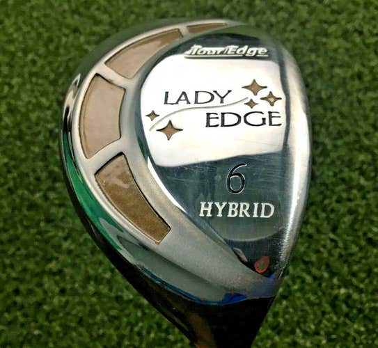 Tour Edge Lady Edge 6 Hybrid / RH /  Ladies Graphite / Headcover / Nice / mm8396