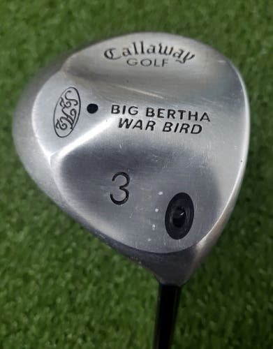 Callaway Big Bertha War Bird S2H2 3 Wood / RH / Regular Graphite ~43.5" / jd5732