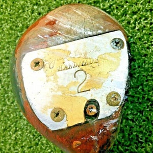Jack White Hand Made Vintage  Persimmon 2 Wood  /  RH  / Steel / RARE / mm4606