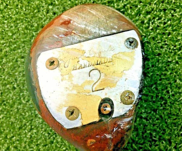 Jack White Hand Made Vintage Persimmon 2 Wood / RH / Steel / RARE / mm4606
