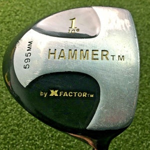 XFactor Hammer 595mm Driver 10* / RH / Regular Graphite ~45" / VGC /mm6999