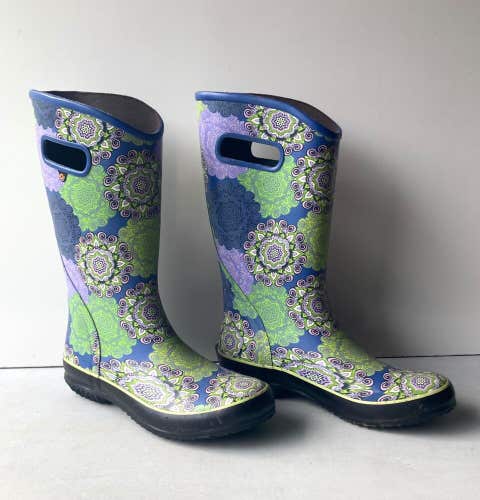 BOGS High Mandal 72355-541 Women's Knee-High Waterproof Snow Rain Boots ~Size 10