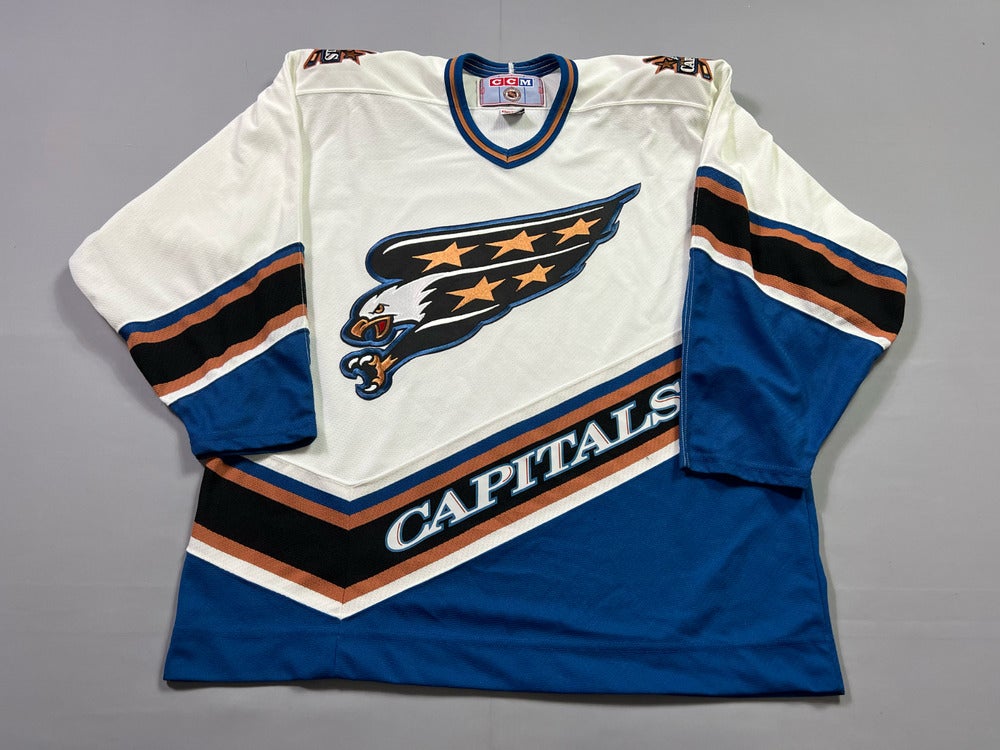 white capitals jersey