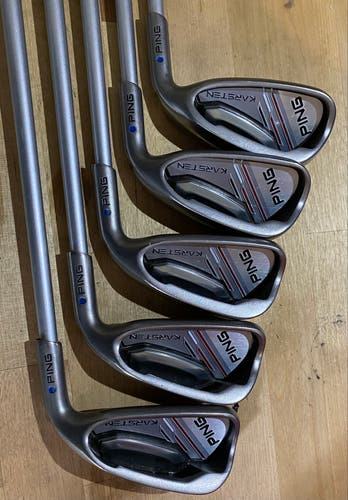 Ping Karsten Blue-Dot Iron Set Regular Flex 6-PW Graphite Shaft