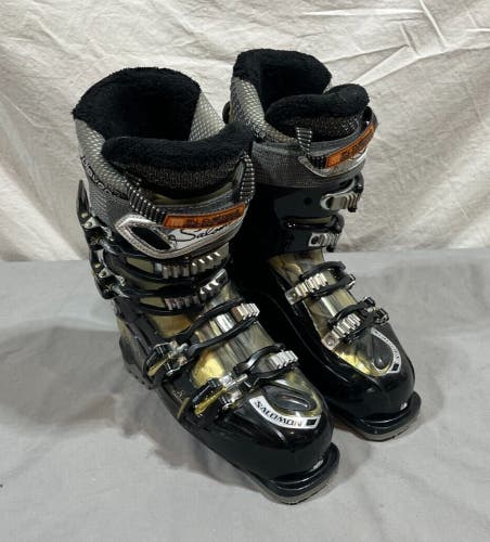 Salomon Divine RS 8 Women's Energyzer 70 Alpine Ski Boots MDP 24 US 7 EXCELLENT