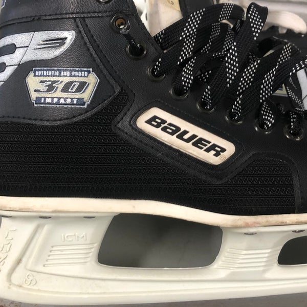 Nearly NEW Bauer Impact30 size 6 hockey skates