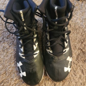 Used Men's Size 8.0 (Women's 9.0) Trainers Under Armour High Top