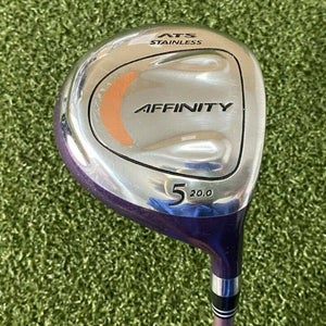 Affinity ATS Stainless Steel 5 Wood 20* / RH / Ladies Graphite ~41" / jl5136