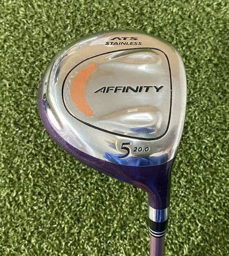 Affinity ATS Stainless Steel 5 Wood 20* / RH / Ladies Graphite ~41" / jl5136