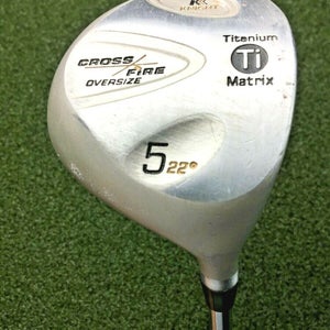 Knight Golf Crossfire Oversize 5 Wood 22* / RH / ~40.25" Regular Steel / gw4012