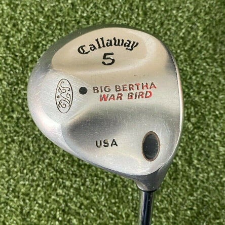 Callaway Big Bertha War Bird 5 Wood / RH / Stiff Steel ~41.5" / jl4888