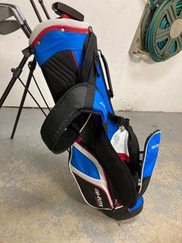 Used Left Hand Top Flight Golf Set