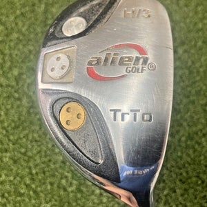Alien Golf Trio H/3 3 Hybrid /  RH / Regular Graphite ~41.5" / Nice Grip /mm0679