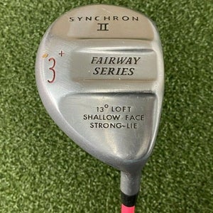 Synchron II Fairway Series 3 Wood 13* / RH / Ladies Graphite ~42.5" / jl4902