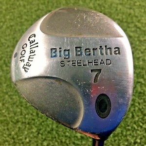 Callaway Big Bertha Steelhead 7 Wood RH / Gems 99 Ladies Graphite / Nice /mm3517