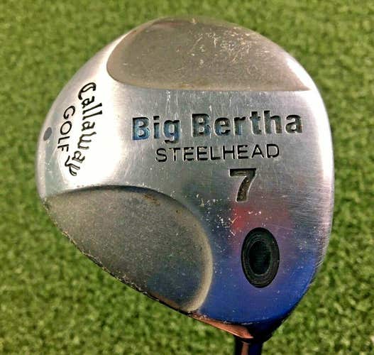 Callaway Big Bertha Steelhead 7 Wood RH / Gems 99 Ladies Graphite / Nice /mm3517