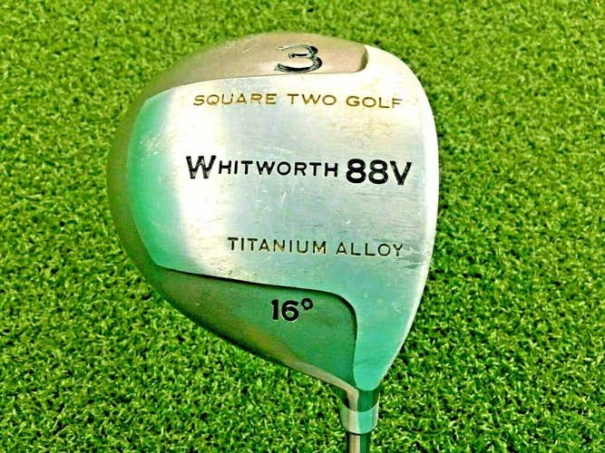 LPGA Square Two Golf Whitworth 3 Wood 16* / RH / Ladies Graphite with HC /gw0535