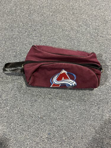 Used Gerry Cosby Colorado Avalanche Stitched Toiletry/Shave Bag