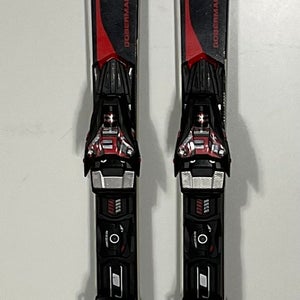 Used Nordica 165 cm Racing Dobermann SLR Skis With Marker Pro X 12 Bindings (466)