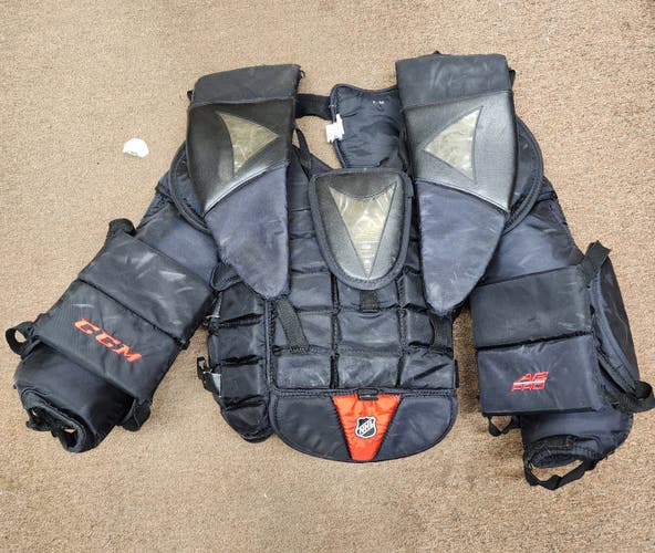 Used Medium CCM AB Pro Goalie Chest Protector