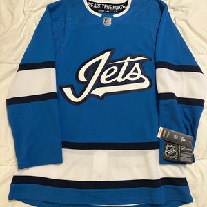 Authentic adidas NHL Winnipeg Jets Alternate Jersey Size 50 M