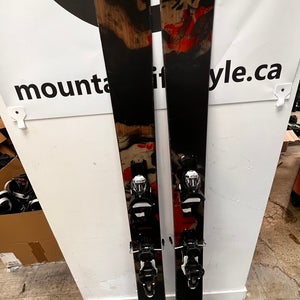 Used 2020 Rossignol Black Ops Powder Skis With Bindings