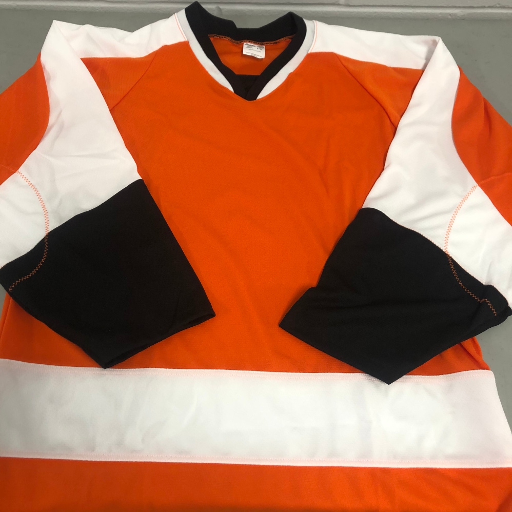 NEW Philadelphia Flyers colors large game jersey